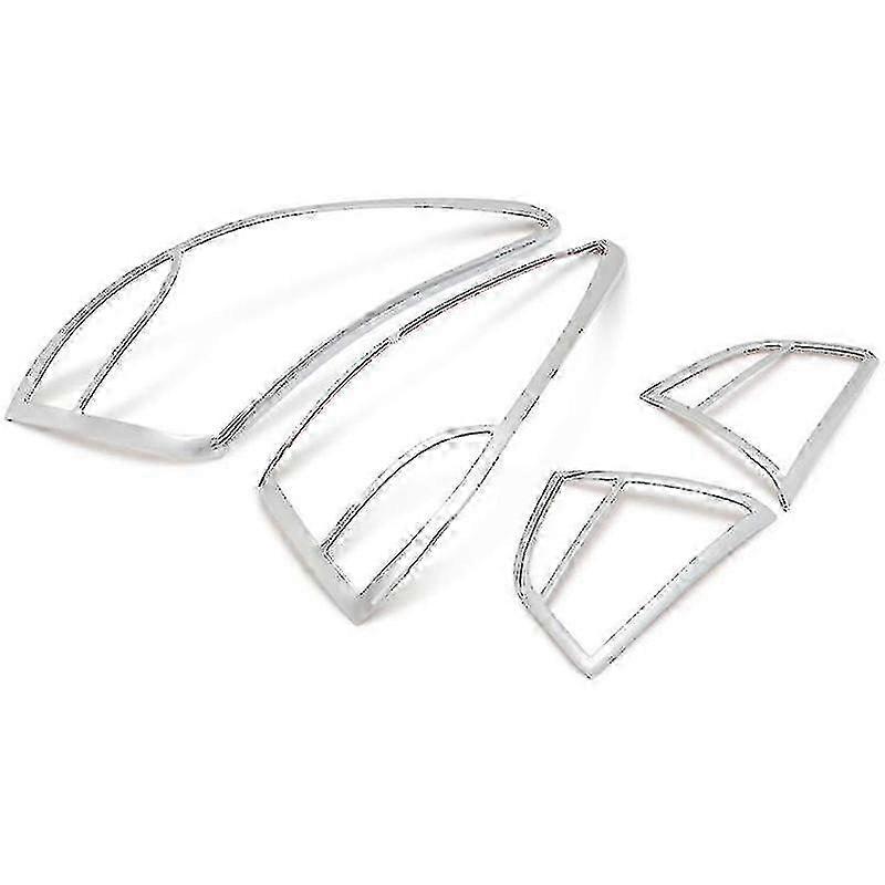 ix35 2010-2014 ABS Chrome Cache Feu Arrière Garniture - Argent