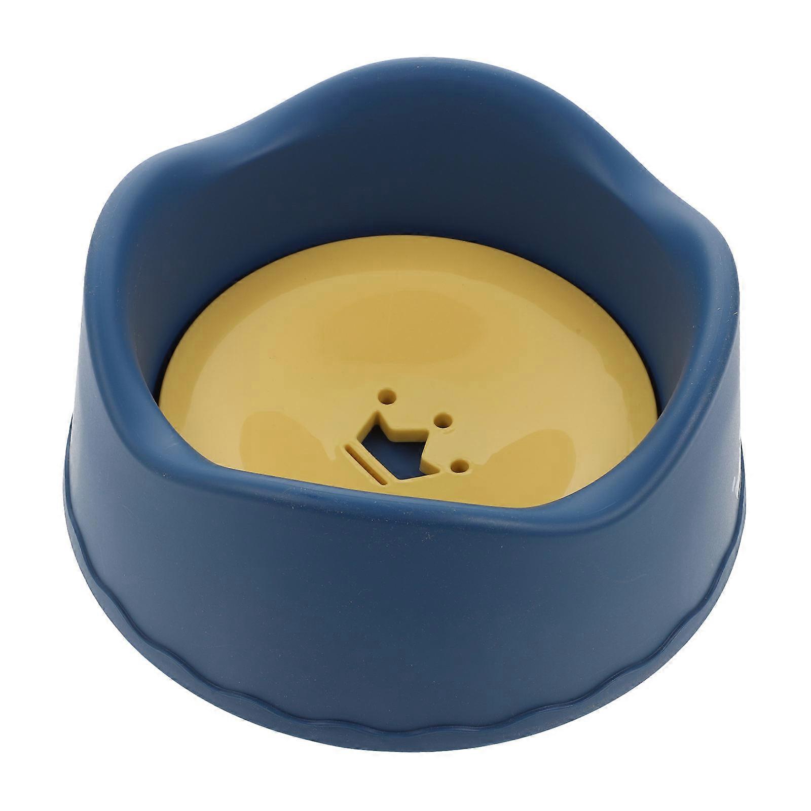 Drinking Feeder Pet Drinking Water Dispenser Reduce Wet Hair Plastic 23.5X23.5X10cm 1Set