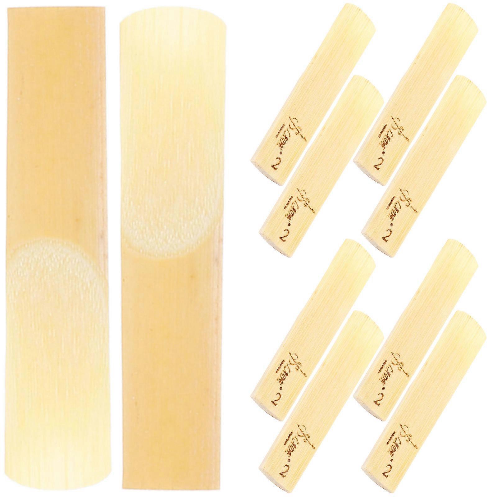 Alttosaksofonikieli Soitintarvikkeet rikas sävy puuväri 10kpl