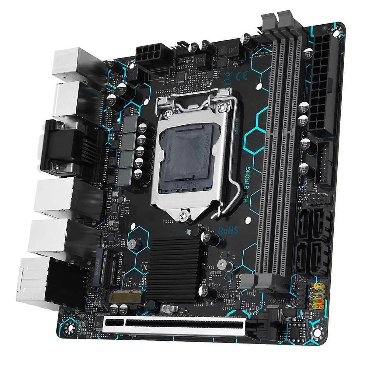 Nye H97 STÆRK LGA 1150 bundkort til Core I7 / I5 / I3 / E3 DDR3 mini-ITX VGA / / DP / COM dobbelt LAN WIFI M.2