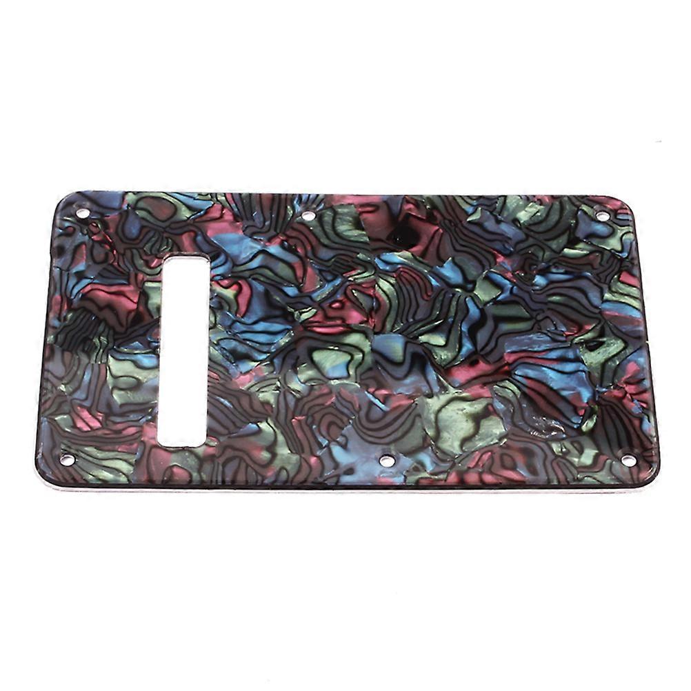 Multicolor Backplate Cover for Electric Guitar Tremolo Cavity with Screws – Compatible with US/Mexico Style Bass Guitars – Guitar Accessories