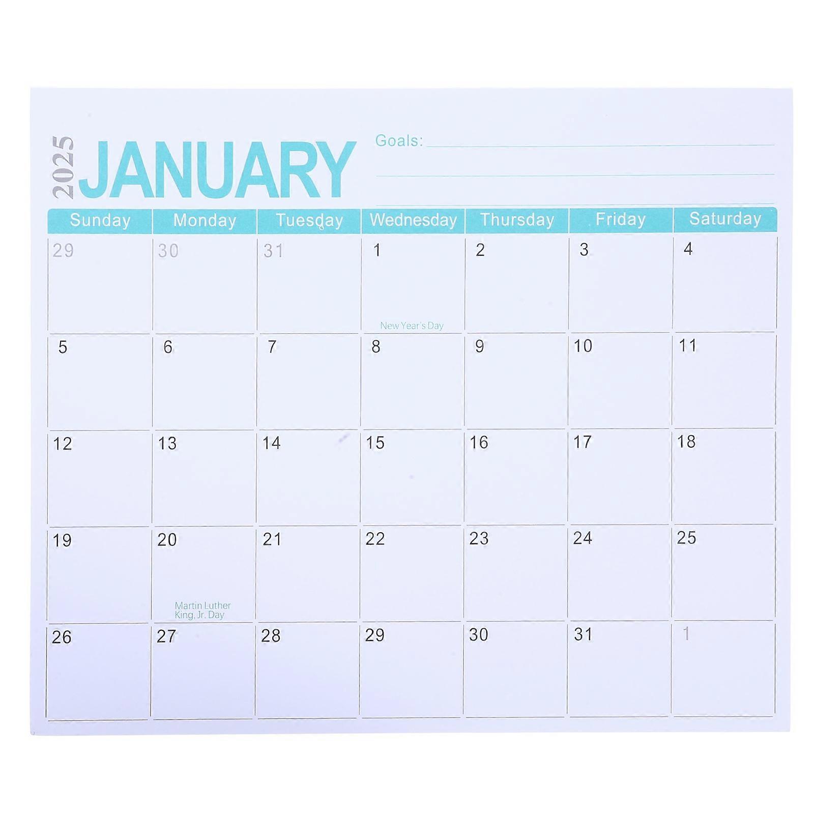 Refrigerator Calendar Magnetic 2025-2026 Fridge Planner For Home Organizing Kitchen .00X25.40X0.05CM Planning Tool 1Set