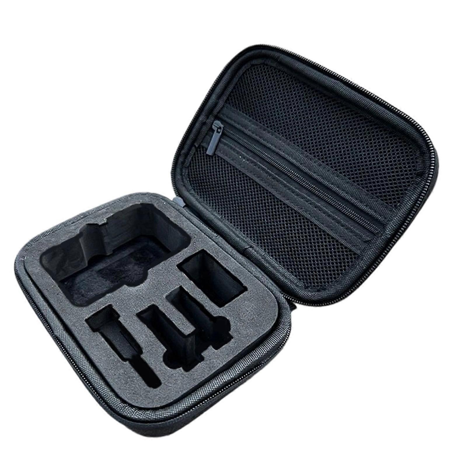 MultiCompartment Camera Storage Case Hard Shell Construction for Action5pro/4/3 Camera Pouches for Cables Batteries