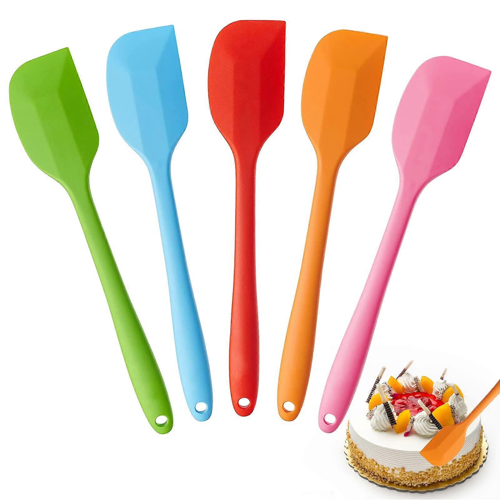 Silicone Spatula With Metal Core For Heat Resistant Durable BPA Free Nonstick Cookware