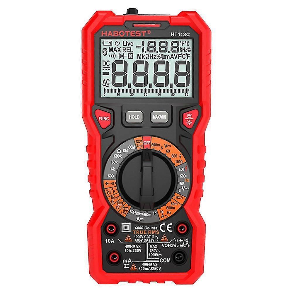 Digital Multimeter Manual Range Multi-meter 6000 Counts