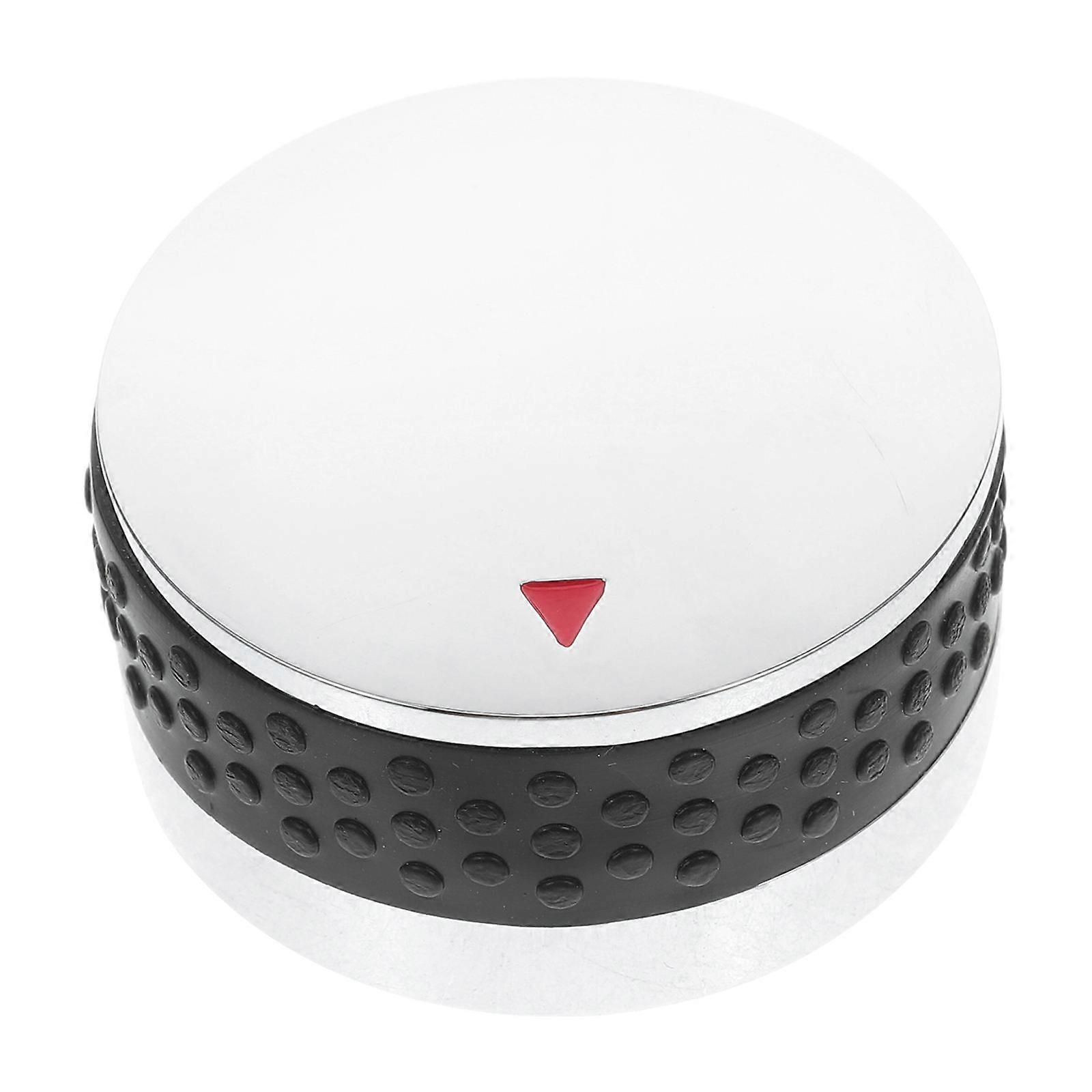 Grill Knob Replacement Chrome Plated Plastic Round Oven Stove Switch Temperature Control 58mm 1Pack