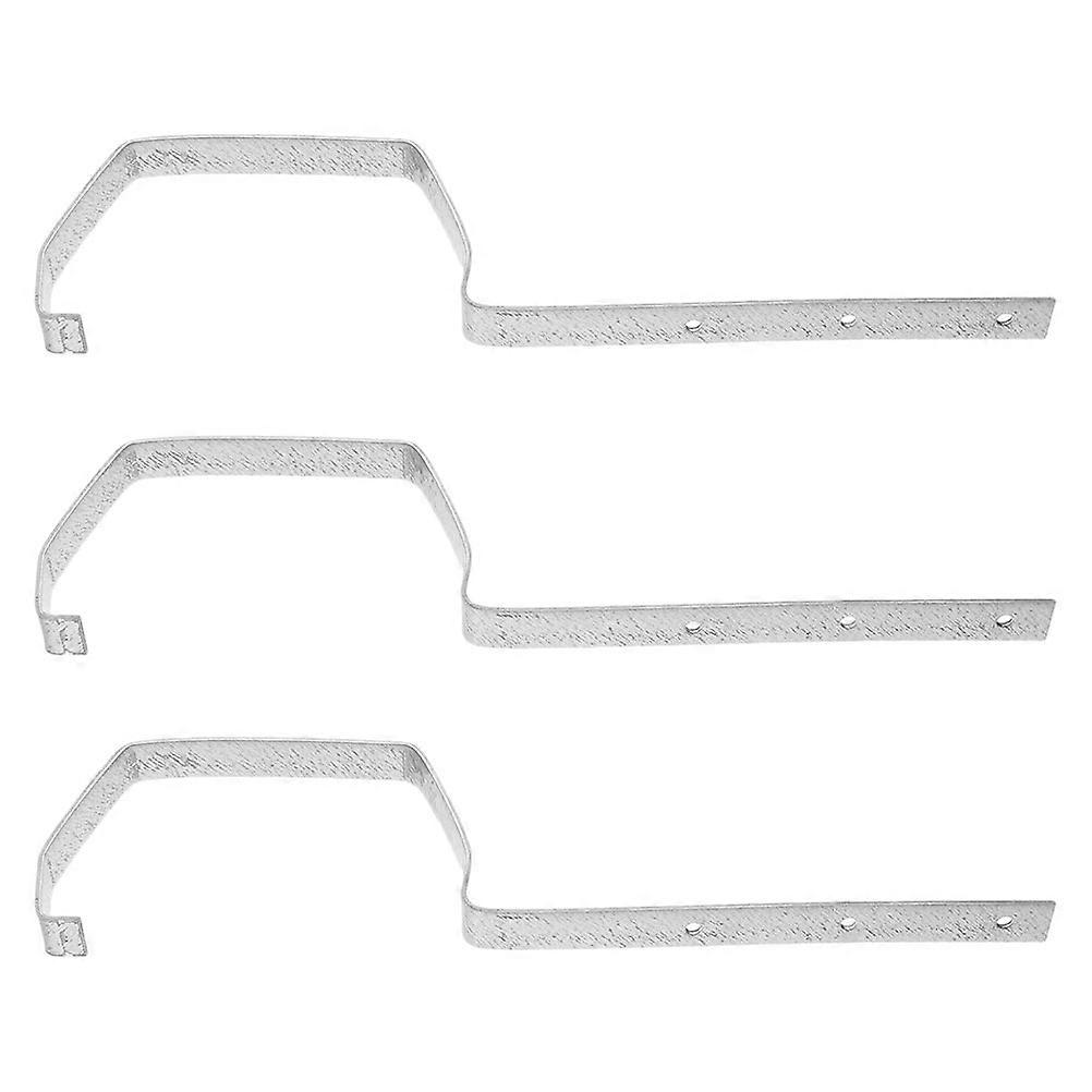 3pcs Heavy Duty Gutter Roof Hangers, Weatherproof Metal Brackets for Efficient Drainage, Durable & Stylish Support for Rainwater Management, Easy