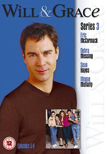 Will and Grace Sesong 3 - Episoder 5-8 DVD (2003) Eric McCormack Burrows - Region 1