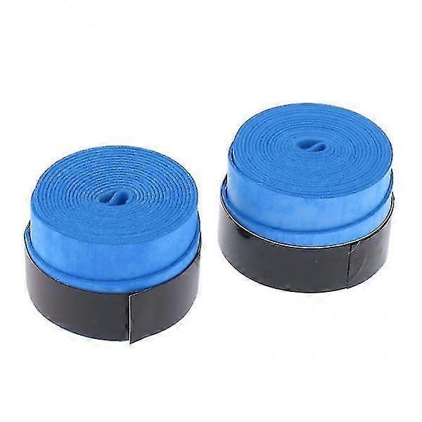 3xAnti-slip Racket Grip Overgrips Racquet Sweatband Tape Blue