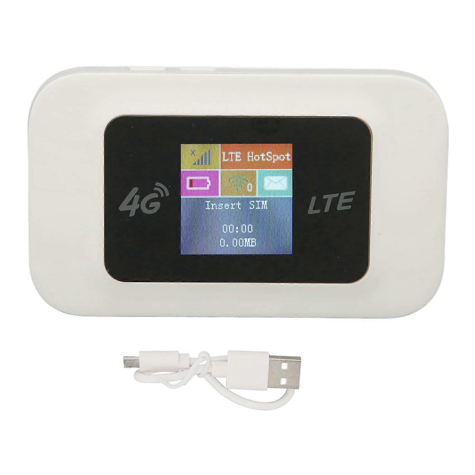 D523 150Mbps 4G LTE Mobile Wi-Fi Hotspot. 4G LTE Mobile Router Supports Dual Card Switching and Dual Standby.
