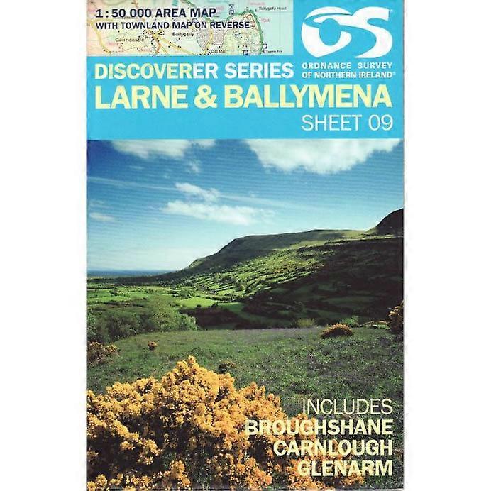 Irish Discoverer Map 9, Larne And Ballymena
