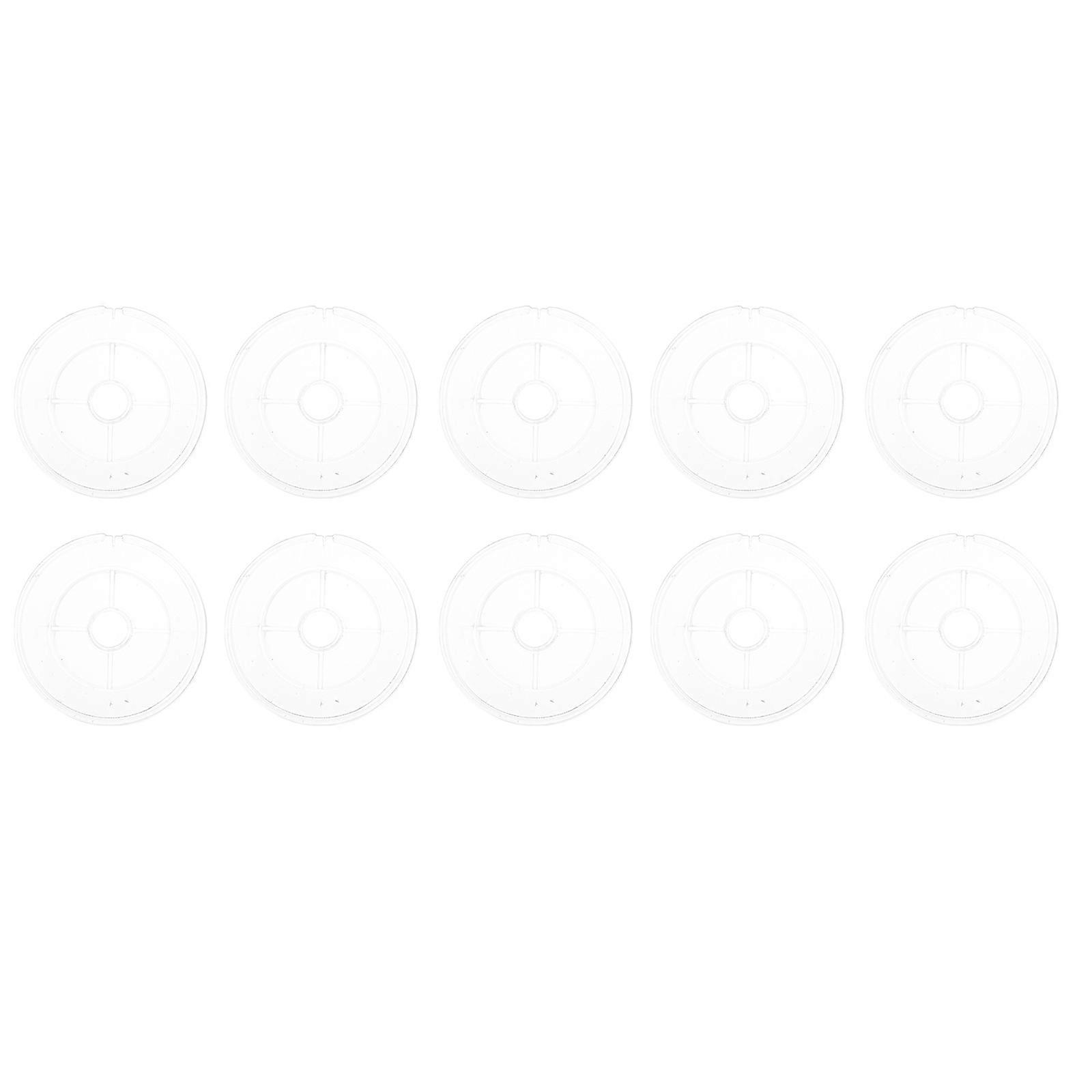 Thread Spools Bobbin Plastic Sewing Tools for Cord Management Knitting Techniques Support 10Pcs