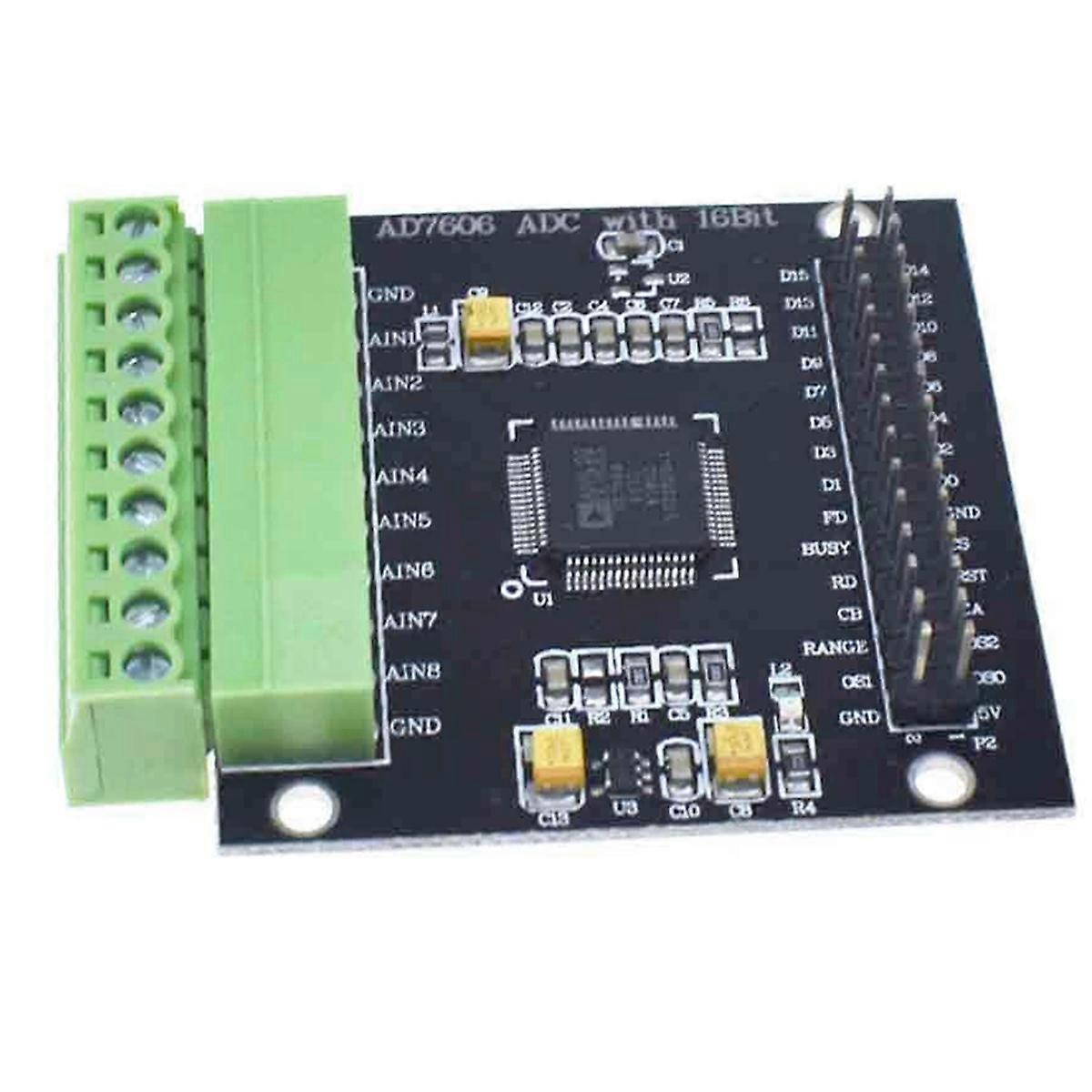 AD7606 Module Multi-Channel AD Data Acquisition Module 16-Bit ADC 8-Channel Synchronous Sampling