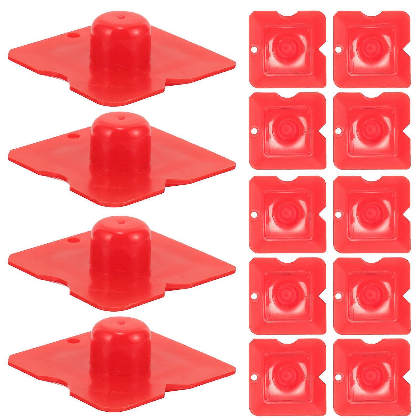 Caulking Scrapers Sealant Finishing Tool For Handyman Red 5.00X5.00X1.30CM Sealing 20Pcs