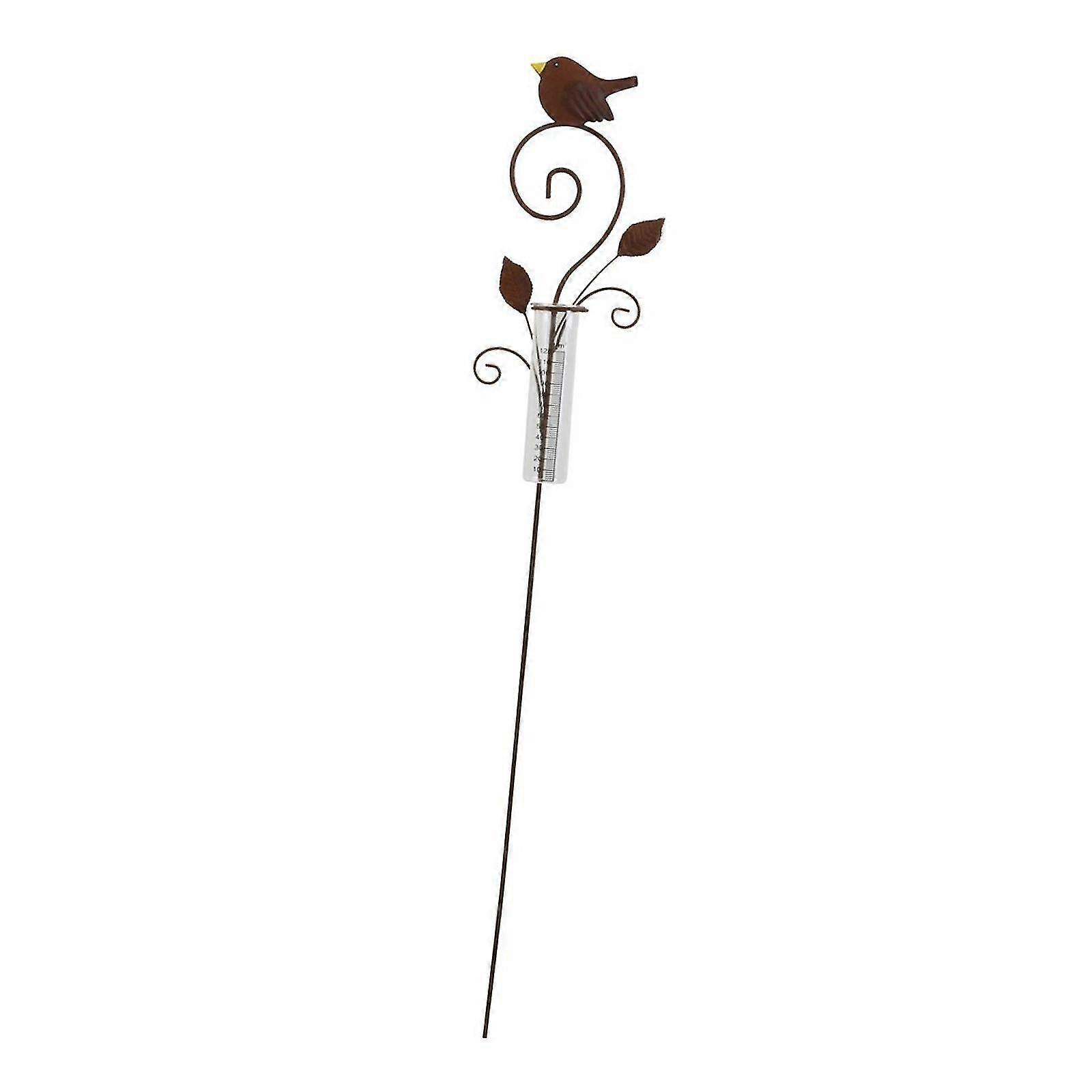 Bird Rain Gauge for Measuring Precipitation in Your Backyard Garden