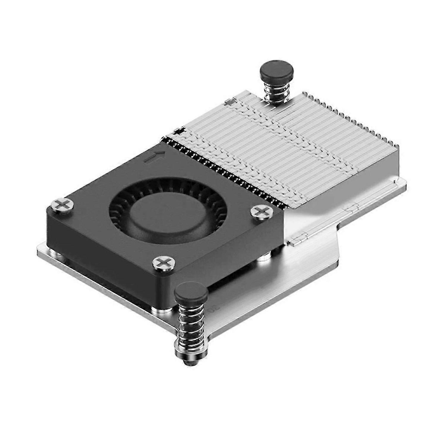 For Raspberry Pi 5 Argon 30mm Active Cooler PWM Fan, Passive Cooling Aluminum Fins Radiator,Efficien