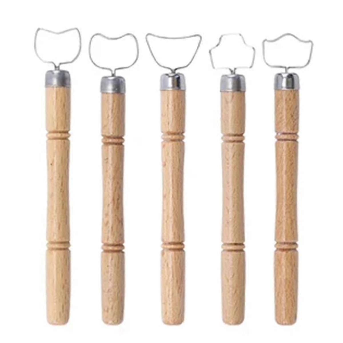 Pottery Handle Shaping Tools for DIY Ceramic Projects, Precision Scrapers for Carving Teacups and Water Cups with Ceramic Crafting Techniques