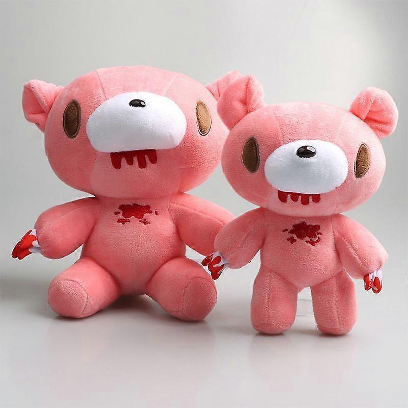 أسود كئيب الدب أفخم لعبة لينة محشوة أفخم لطيف الكرتون الحيوان الرقم اللعب