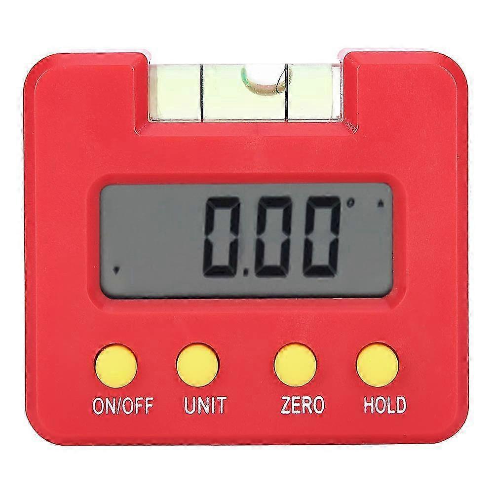 Mini Digital Inclinometer with Magnetic Angle Finder & Level Gauge, Protractor Ruler