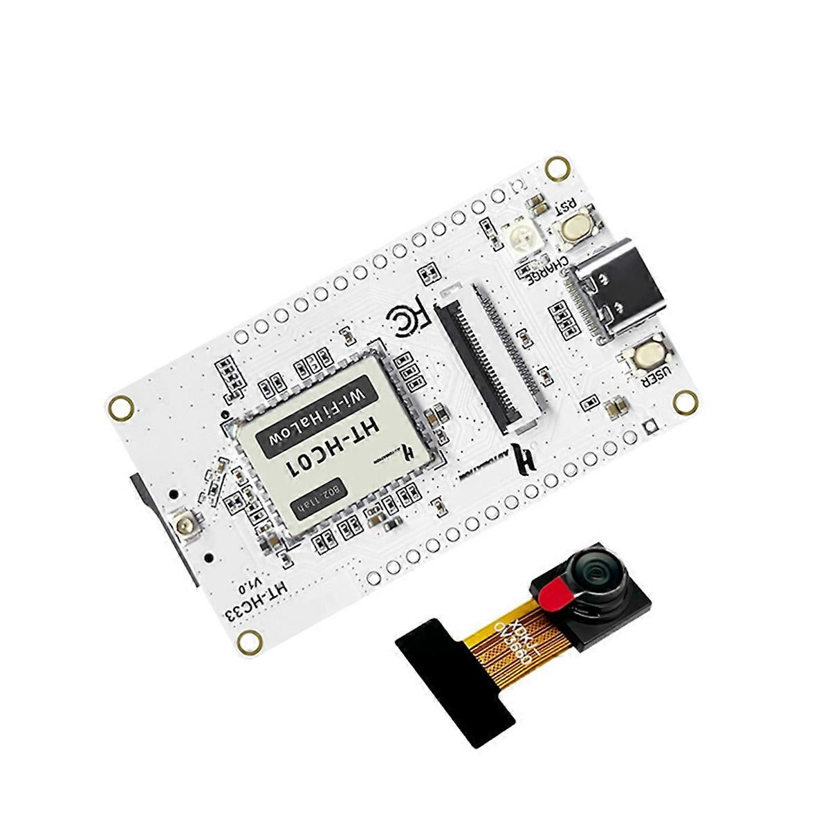 Meshtastic ESP32-S3 Wi-Fi HaLow Module Carte de développement Carte de test WiFi + Bluetooth 200MP Module de caméra HC33 120
