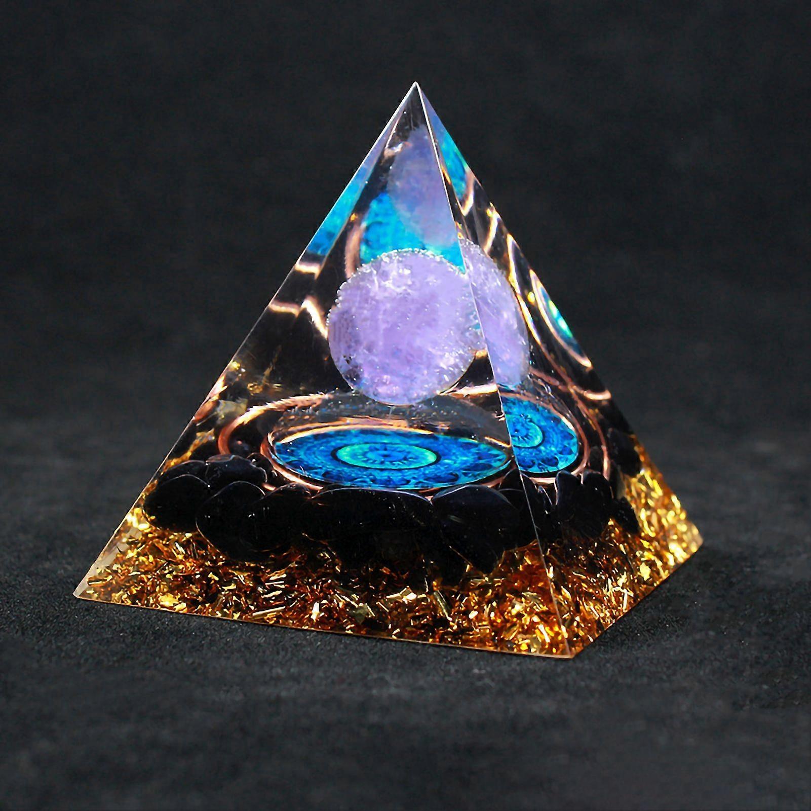 2025 Latest Model  Orgone Pyramid Epoxy Process Exquisite Beautiful 5cm