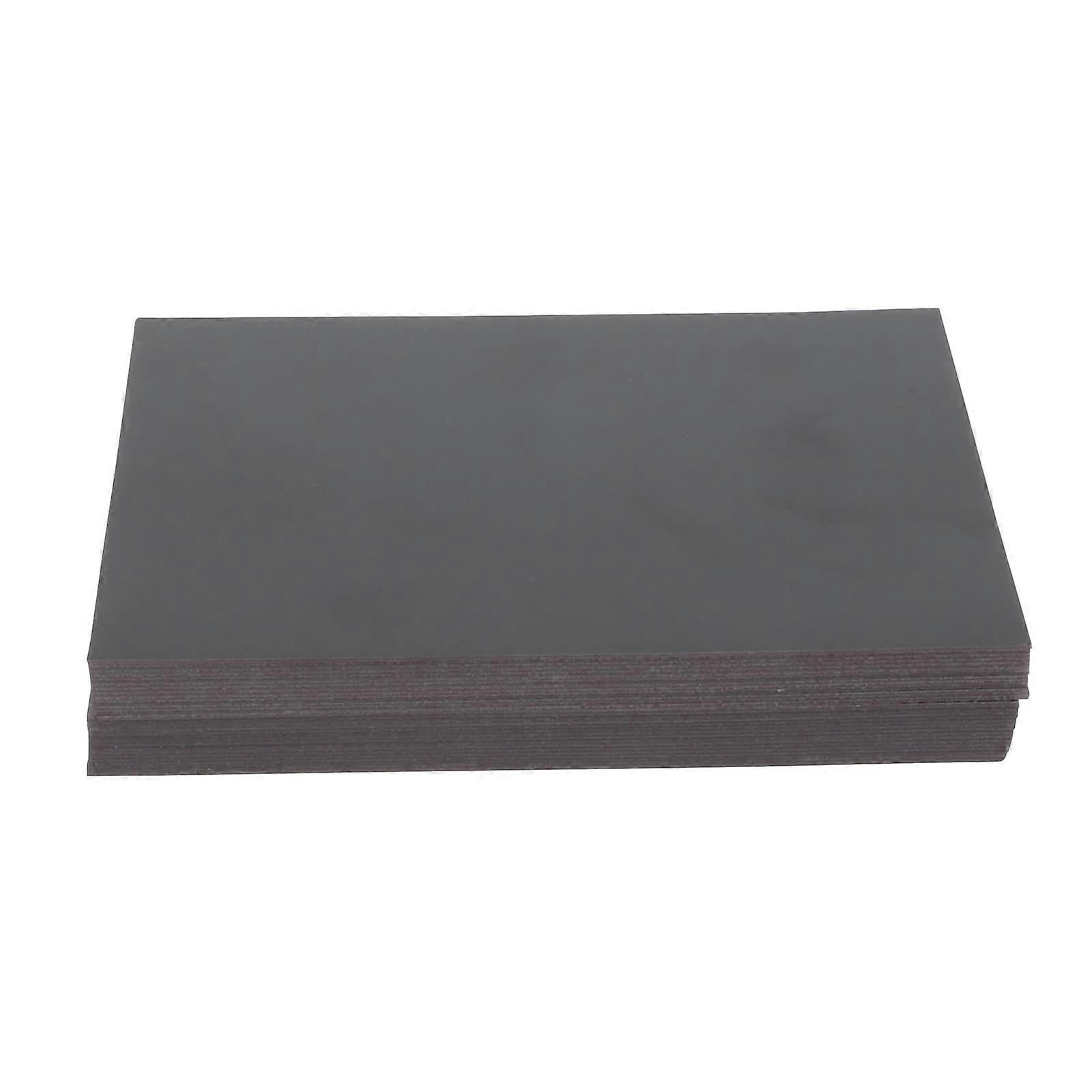Fake Garage Door Window Decorative Hardware Rectangular Shape Rubber Material Durable UV-Resistant 32Pcs
