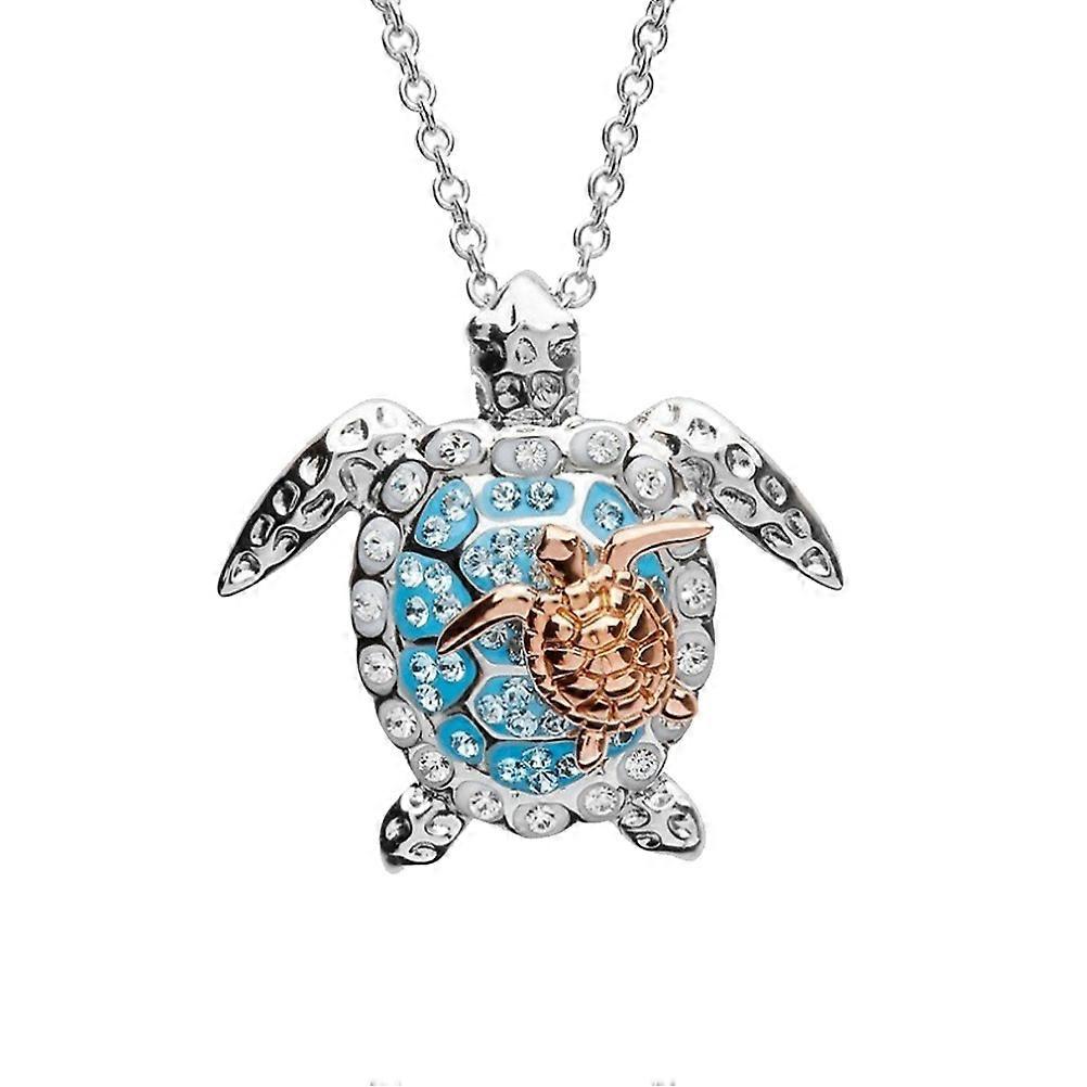 Alloy Material Turtle Necklace Durable And Unique For Friends 1Pack