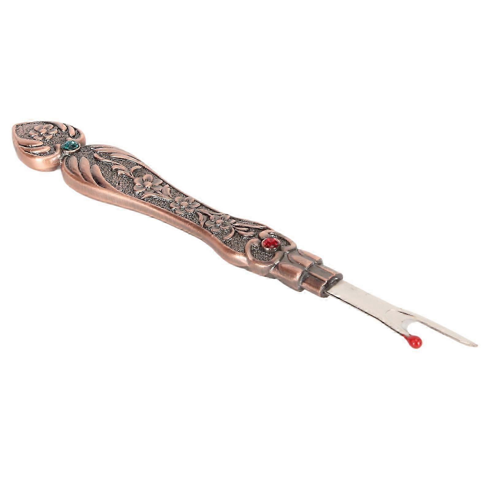 Retro Seam Remover Daffodil Pattern Handcraft Quickly Removal Hand Stitch Remover for Sewing Work Needlework