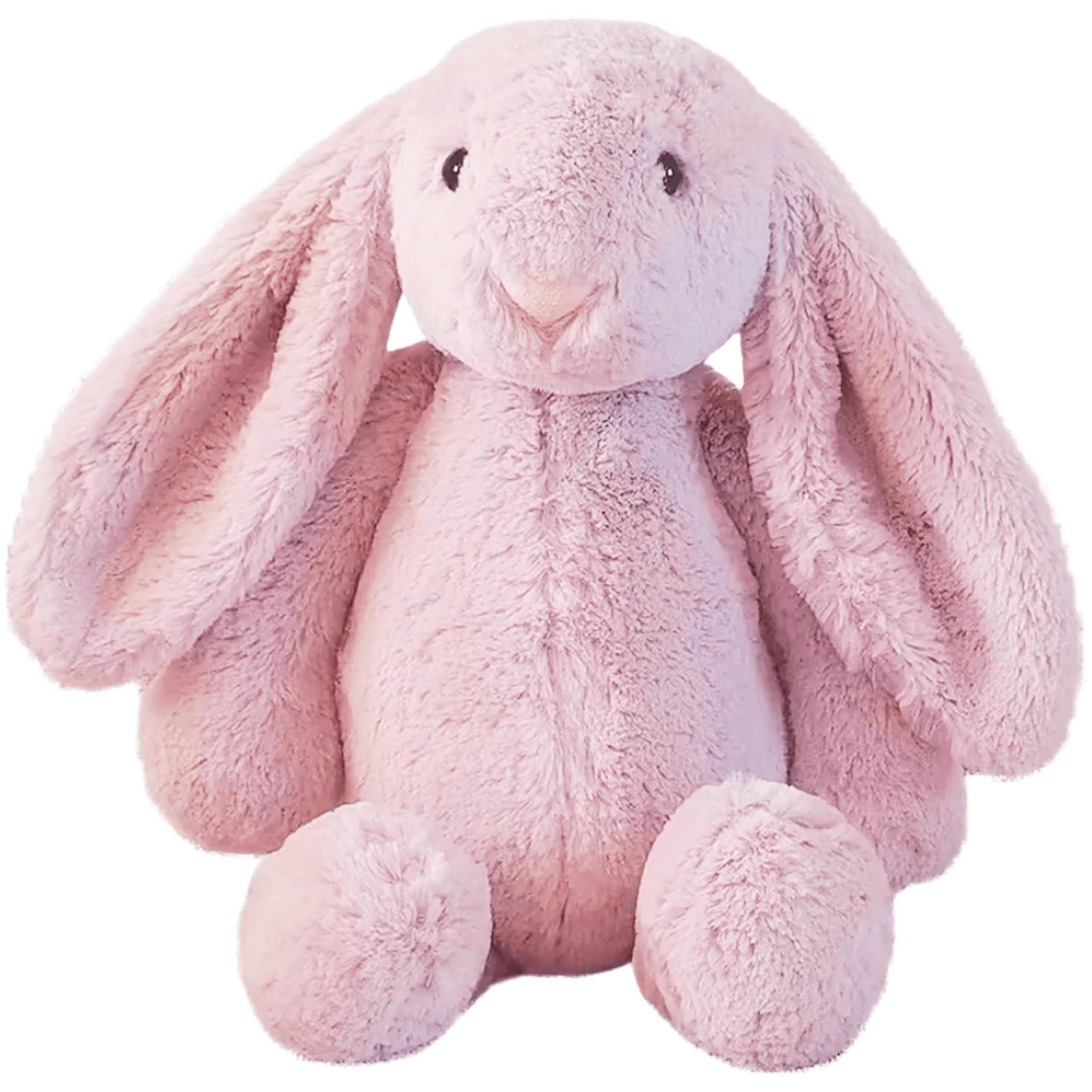 Cute Medium-Sized Pink Rabbit Plush Toy - 16���� Soft Animal | Perfect Gift for Valentine's Day, Easter, Birthdays, Baby Parties, and Plush De