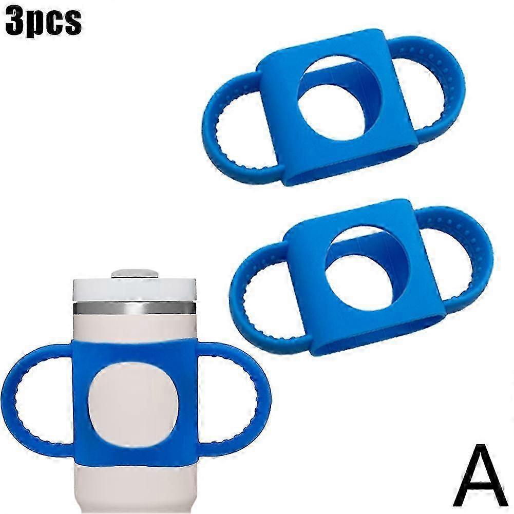3pcs Silicone double roller handle Water Cup Protective Cover Handle Accessories 2025