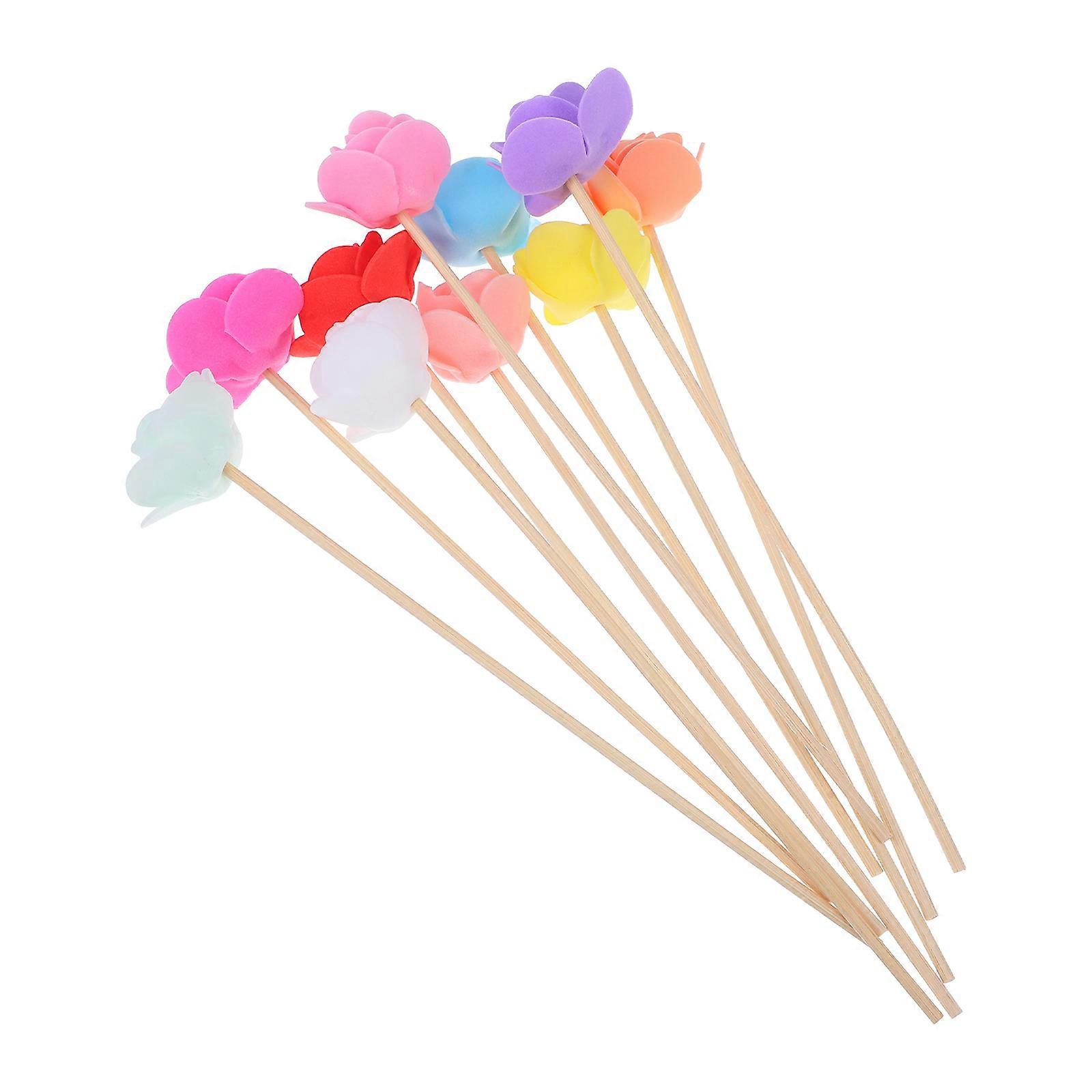 10PCS Aromatherapy Diffuser Sticks Rattan Reeds for Essential Oils Home Fragrance Decorative Aroma Dispenser for Weddings and Interior Spaces