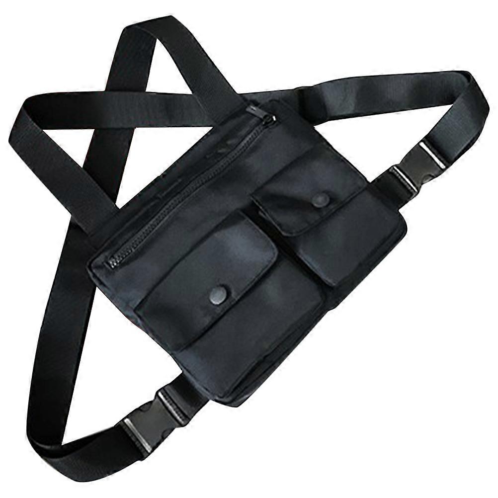 Lightweight Street Chest Bag Multi Function Backpack for Travel, Hiking, Biking, and Outdoor Activities – Durable Design with Smooth Zipper for