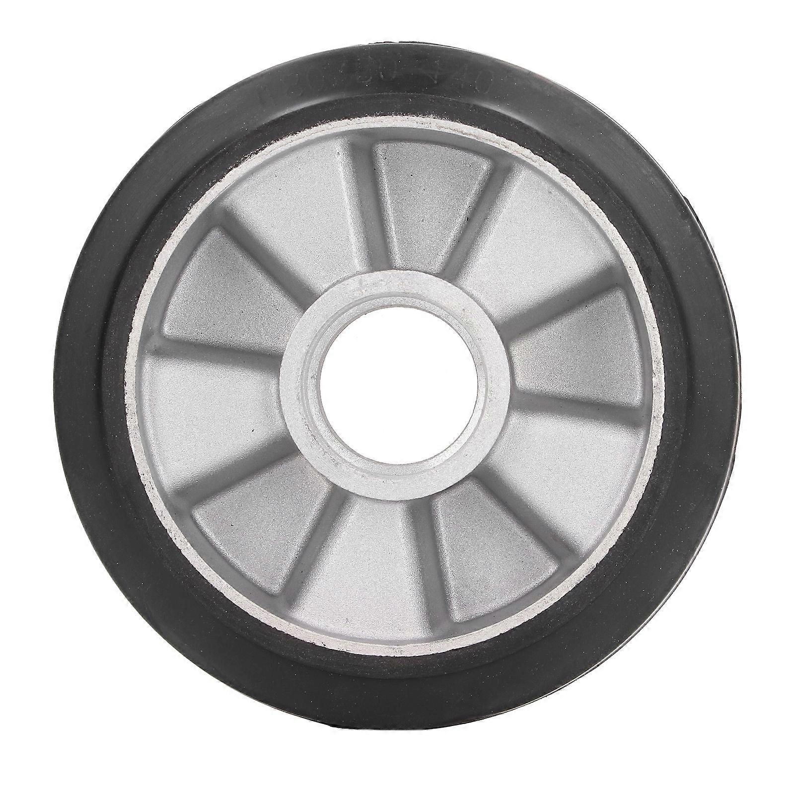Truck Load Wheel with 6204 Bearing Hole Solid Rubber Replacement Tire for Handcraft Hydraulic Forklift 180x50mm