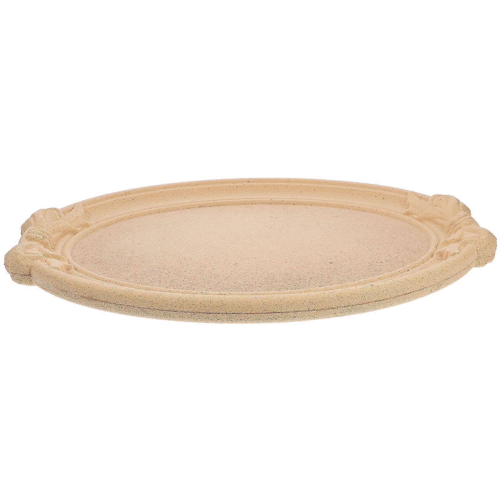 Wood Serving Tray for Storage Made of Wood Light Brown Great for Fruits and Snacks