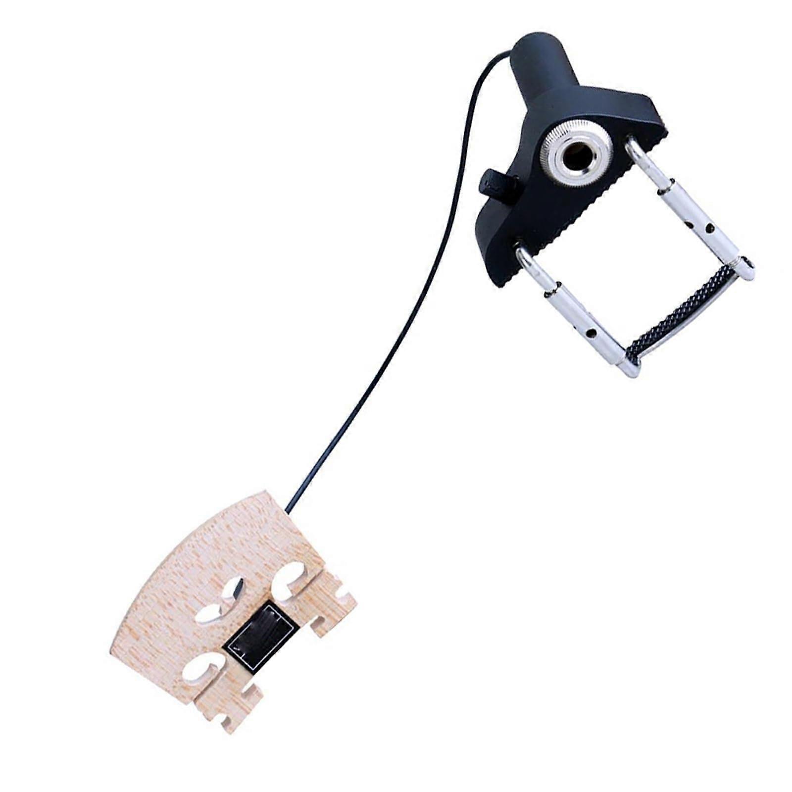 Violin pickups easy to install, placement for accessories for 4/4 bridge adjustment'
