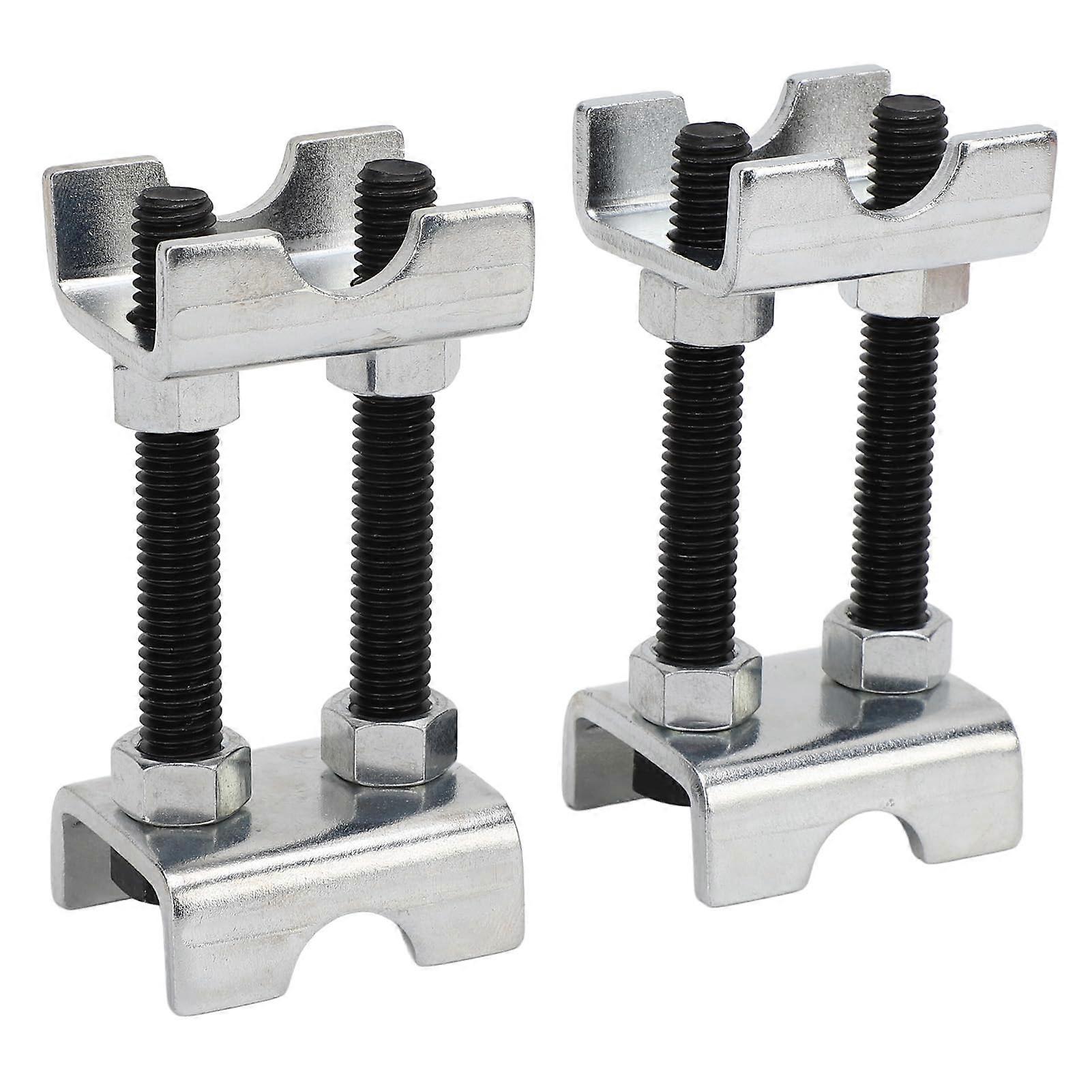 2Way Adjustable Spring Spacer, 2 Sets Mini Coil Spring Compressor, 1 Inch to 2 Inch Lifting or Lowering Height, Increases Spring Tension for Trucks