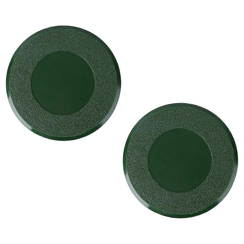 Golf Hole Cover 2Set Green Practical Tool For Golf Enthusiasts Home Practice Durable Design