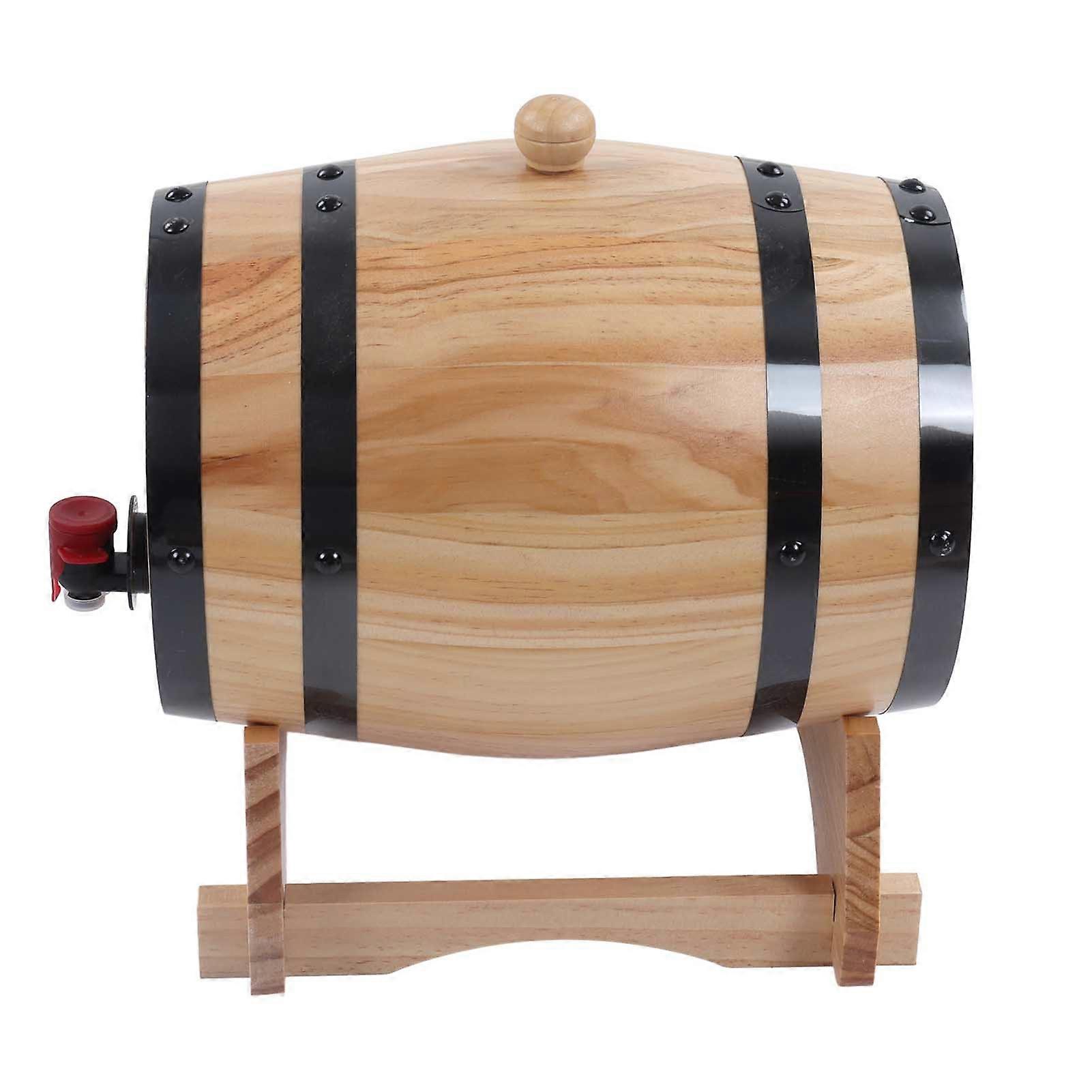 Wine Pine Barrels Wine Pine Aging Barrels Beer Barrels for Bar Catering Barbecue Shop