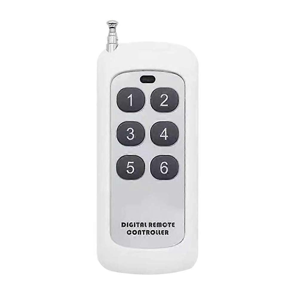 433 MHz Radio Remote Control Long Distance 1000 m, Learning Code 1527 for Water Pumps, Tubular Motors, Lamps