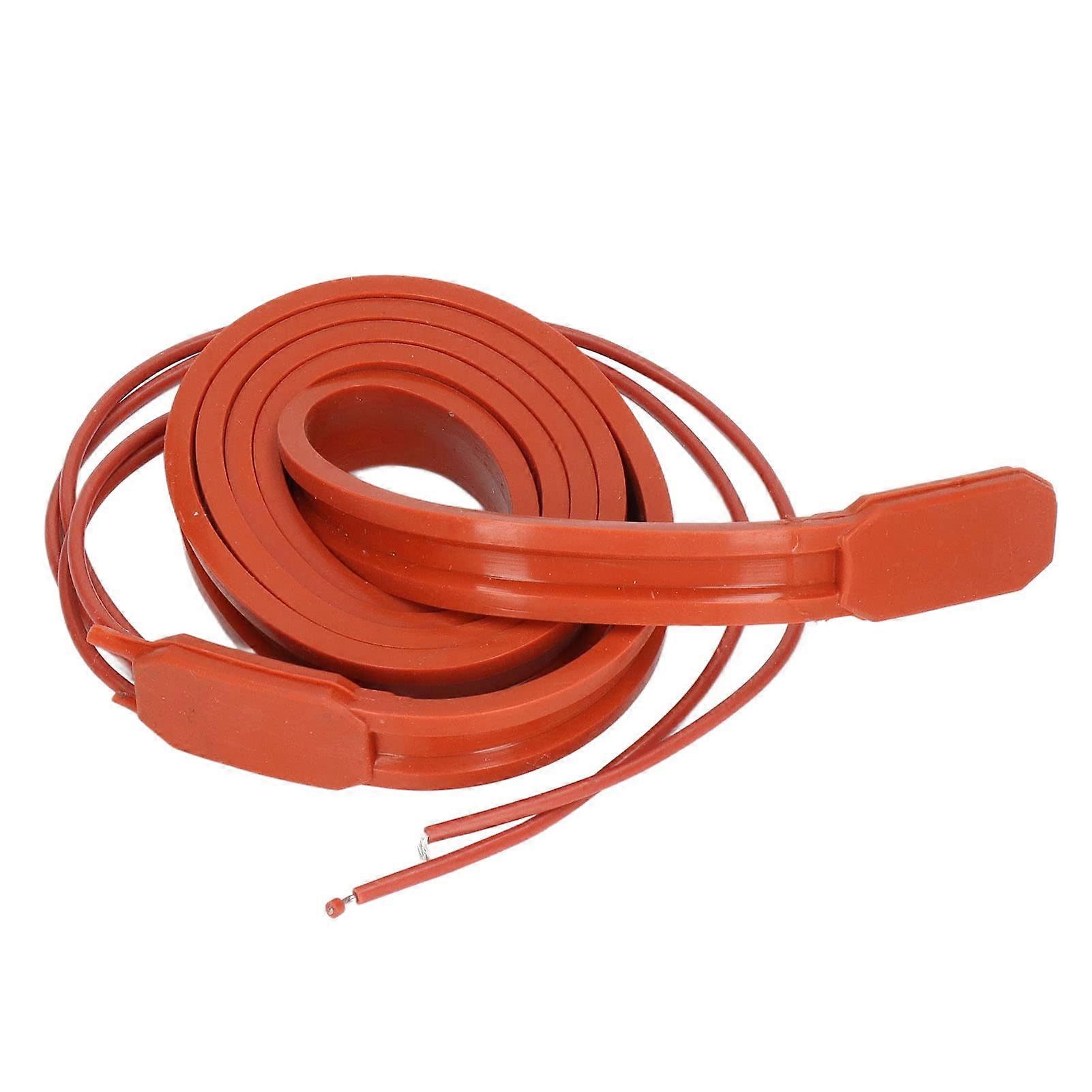 Silicone Heating Tape for Electrical Piping, 220V Waterproof Anti-Freeze Self-Regulating Flexible Tape