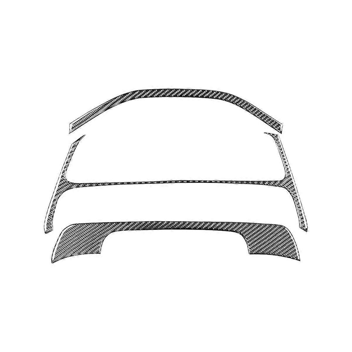 Carbon Fiber for 9th 2012-2015 Speedometer Cover Instrument Panel Trim Interior Accessories LHD