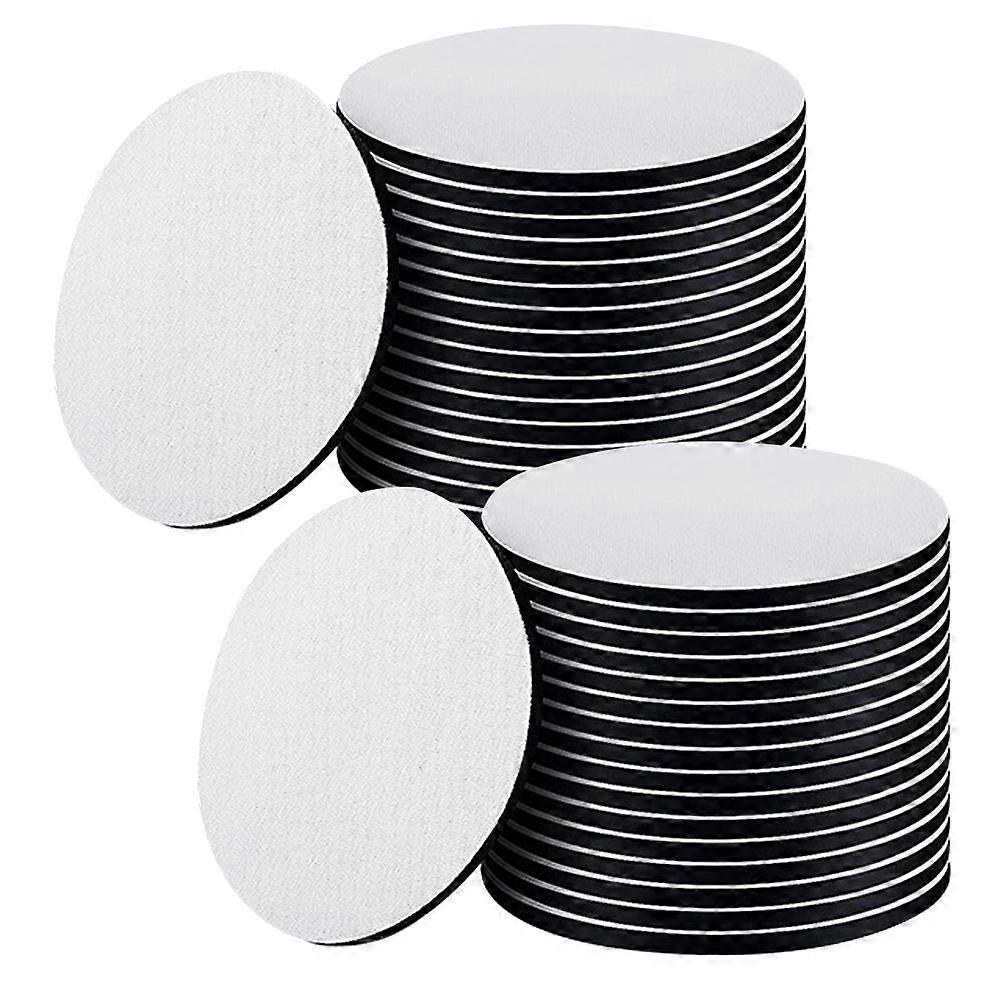 DIY Neoprene Coasters for Car Cup Holder and Desk Multi Color Round Design for DIY Use 50 Pieces