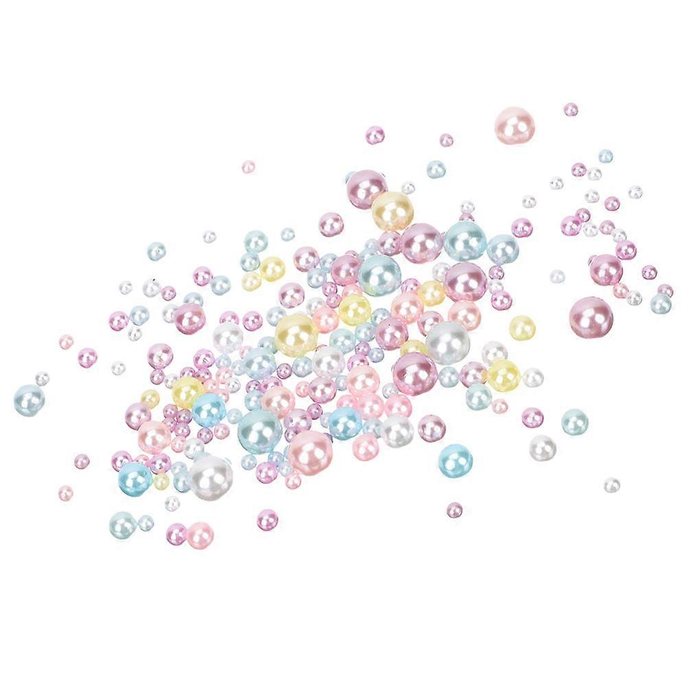 Faux Pearl Beads Set for Vase Decor – Lightweight & Sturdy DIY Centerpieces for Weddings, Showers, Anniversaries, Home Decor – Macaron Colors