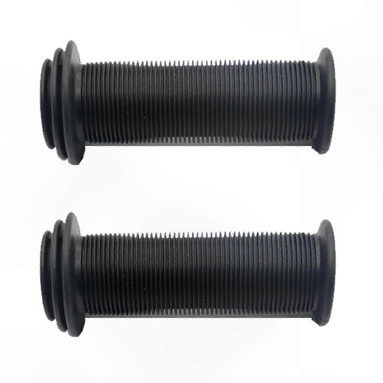 Universal Soft Rubber Kids Bike Handlebar Grips, Anti-Slip Scooter Handle Grips, Blue