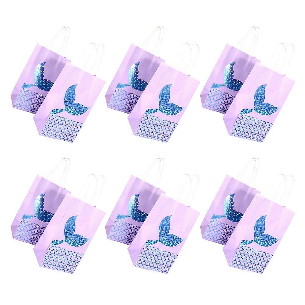 Mermaid Goodie Bags Favors, Lightweight Party Pouches for Special Occasions