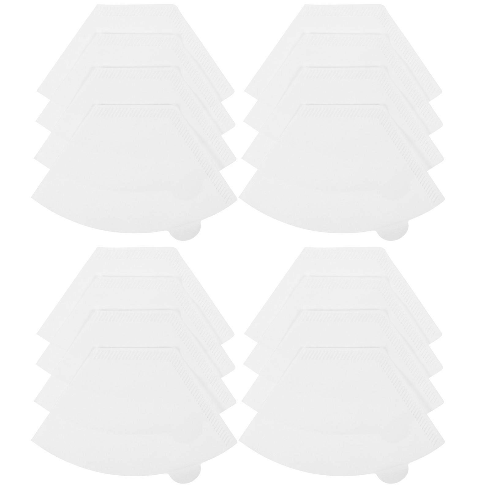 Durable White Coffee Filter Papers for Making Coffee at Home 100pcs Safe and Odorless