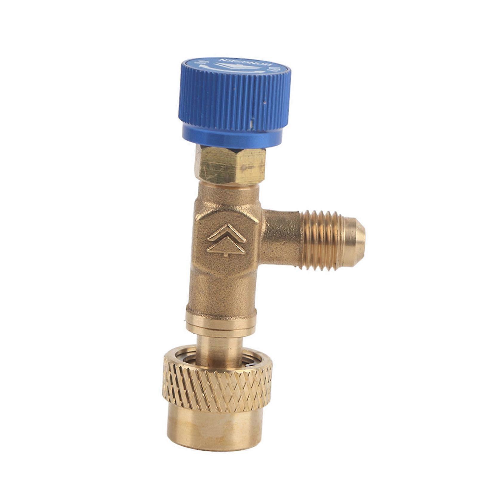 1/4'' Flow Control Valve for Refrigerant Charging Hose R22 Flow Control Valve