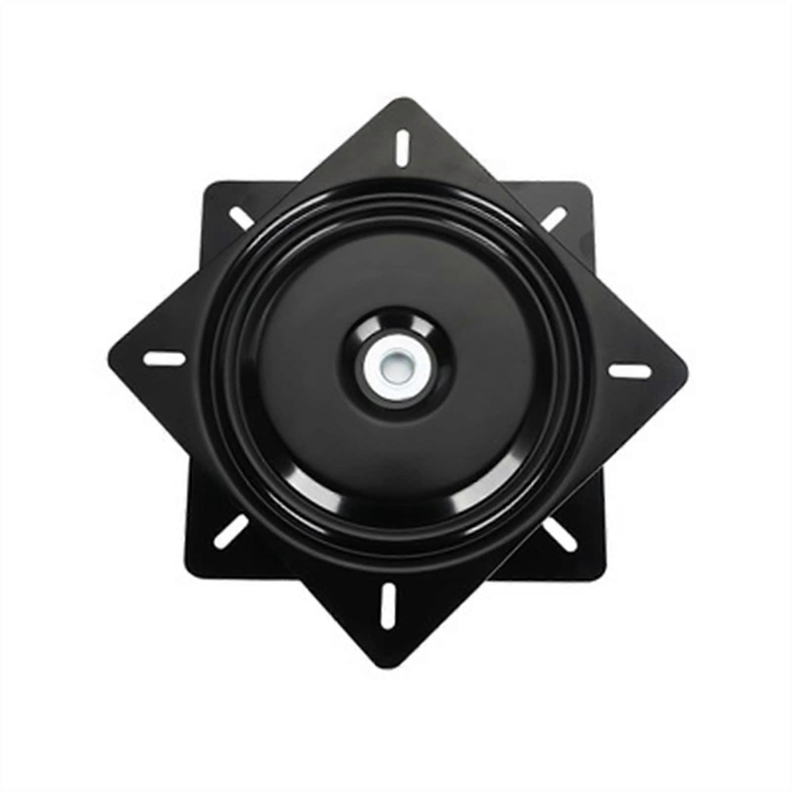 Universal Rotary Table 12 Inch Heavy-Duty Square Iron Bearing for Sofa Chair Base and Bar Chair Swivel Tables