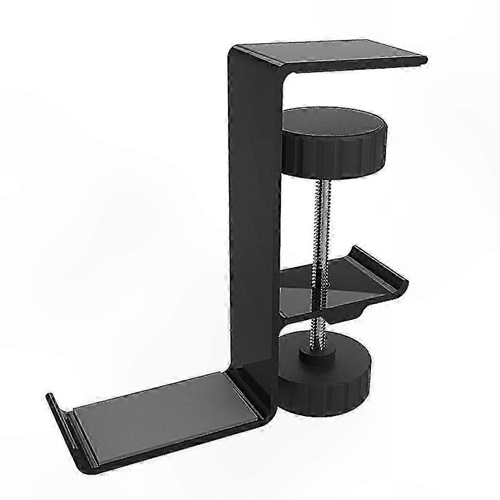 Aluminum Alloy Headphone Stand with Hook for Desk Organization and Storage Solution