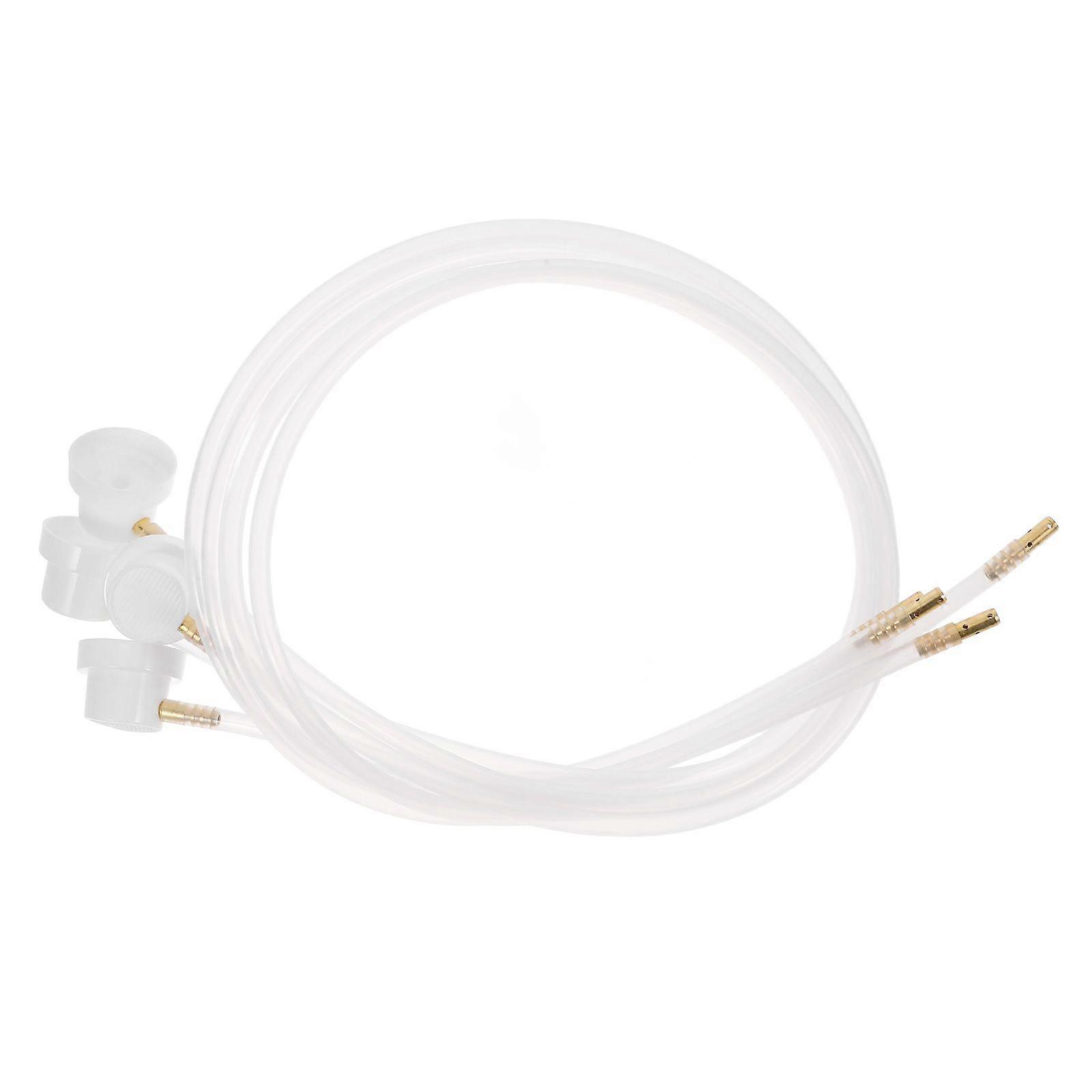 4Pcs Spray Bottle Replacement Nozzle Replaceable Spraying Bottle Nozzle with Hose